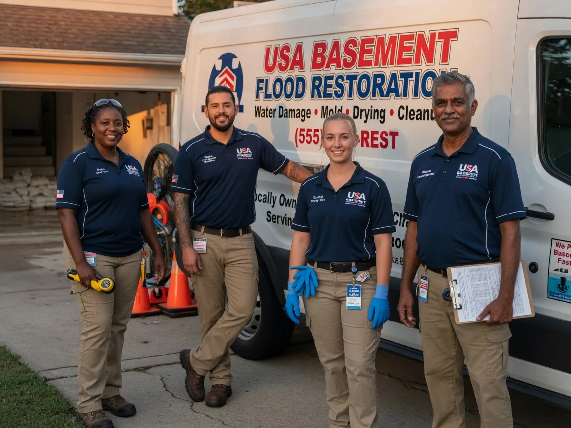 Basement Flood Cleanup company in Durbin, WV