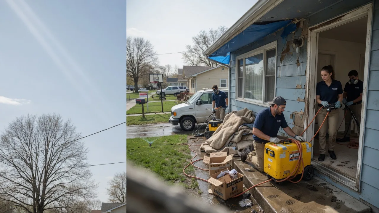 Basement Flood Cleanup in Durbin, WV near me